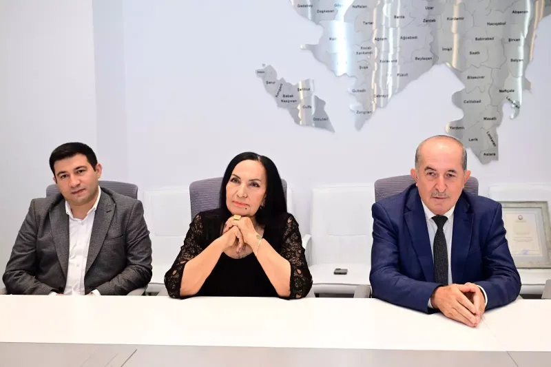 Mədəniyyət Nazirliyində  Ulduz Quliyeva ilə görüş olub