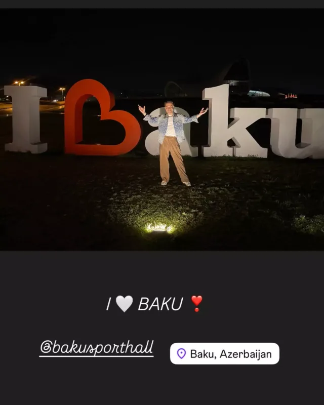 Kenan Doğulu Bakıya gəldi