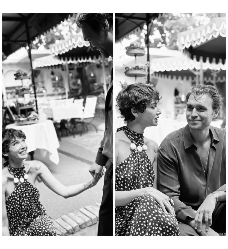 Bircedən sevgilisi ilə romantik fotolar