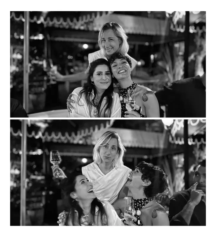 Bircedən sevgilisi ilə romantik fotolar