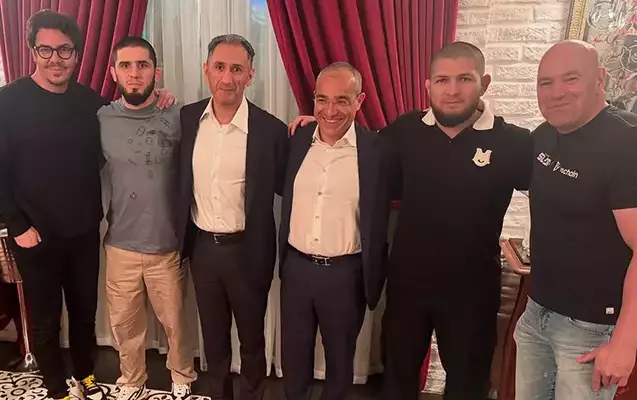 Həbib azərbaycanlı nazirlərlə bir arada - Foto