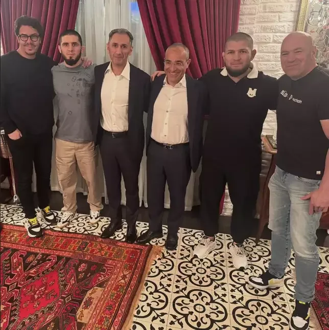 Həbib azərbaycanlı nazirlərlə bir arada - Foto