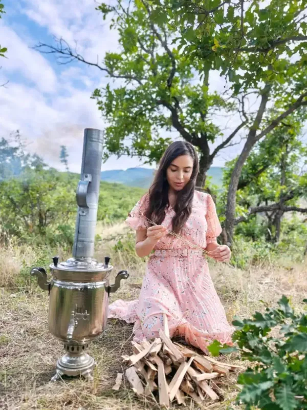 Leyla Əliyeva Xızıda - Fotolar