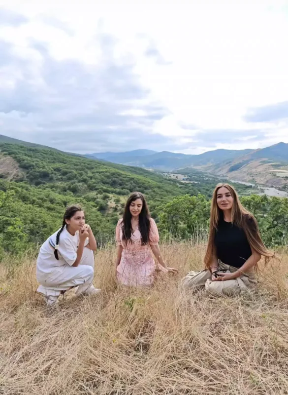 Leyla və Arzu Əliyevalar Zooloji Parkda - Fotolar