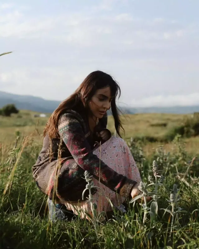 Leyla və Arzu Əliyevalar Zooloji Parkda - Fotolar