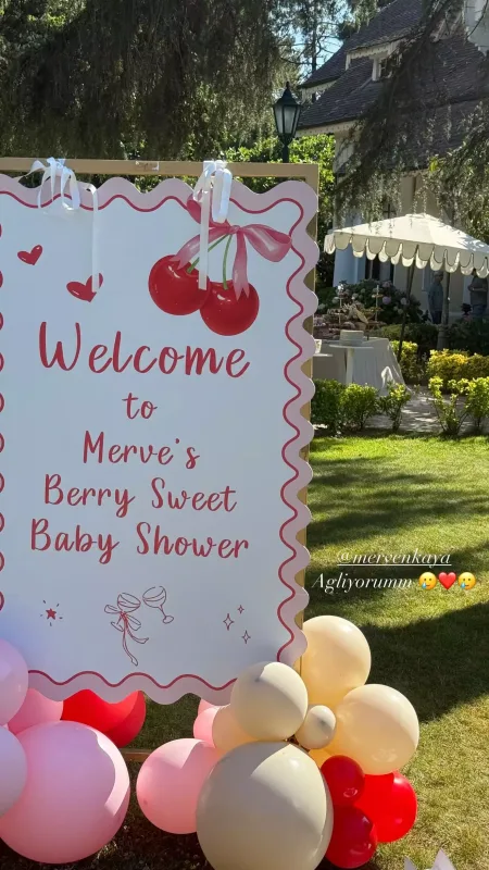 Sibel Canın gəlini parti keçirdi