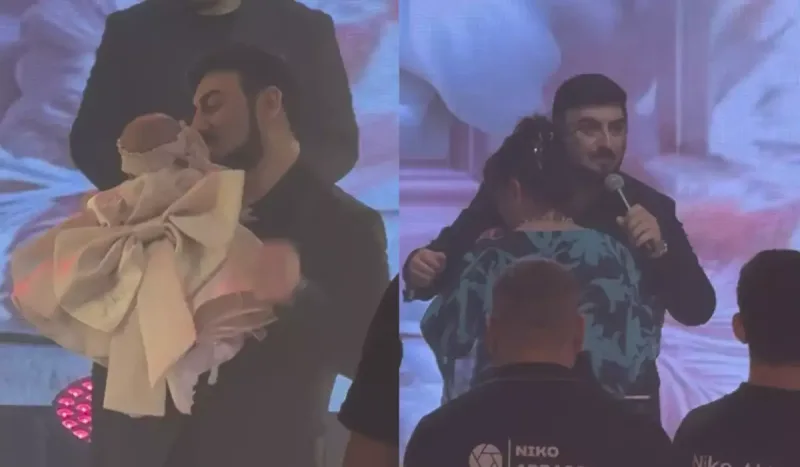 Tolik ad günündə anası və qızı ilə…