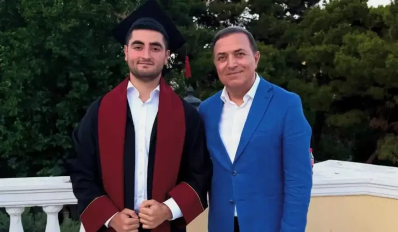 Mənsum İbrahimovun oğlu məzun oldu