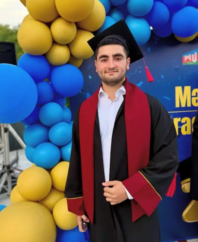 Mənsum İbrahimovun oğlu məzun oldu