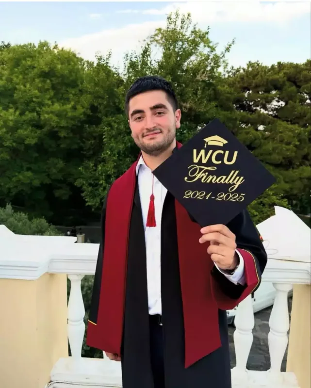 Mənsum İbrahimovun oğlu məzun oldu