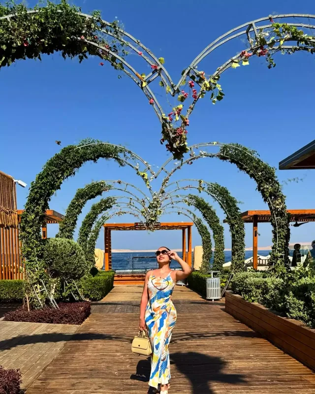 Əməkdar artist Misirdə dincəlir