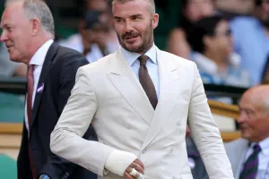 Devid Bekhem əməliyyatdan sonra ilk dəfə