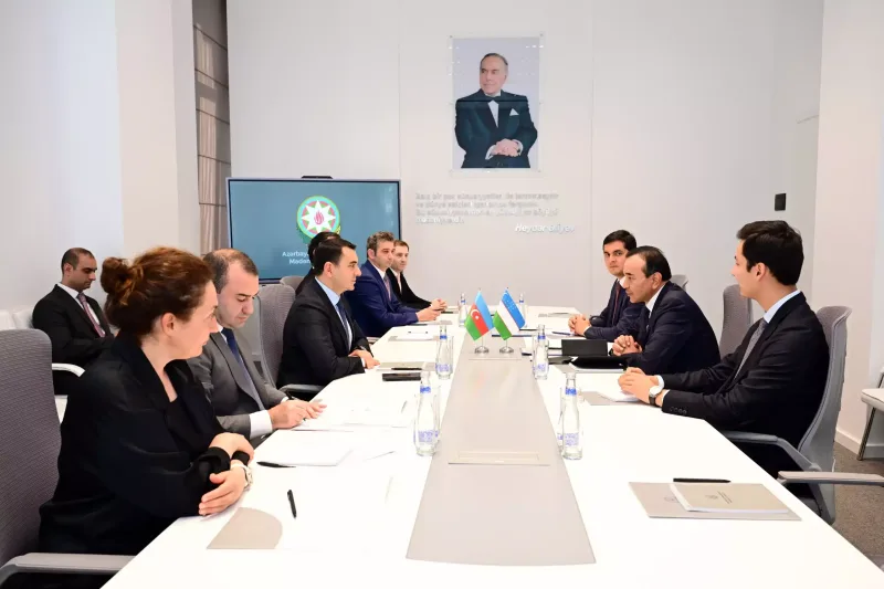 Azərbaycan və Özbəkistan mədəniyyət nazirləri arasında görüş keçirilib