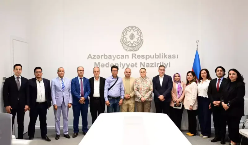 Mədəniyyət Nazirliyində mərakeşli jurnalistlərlə görüş keçirilib