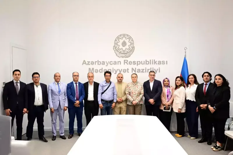 Mədəniyyət Nazirliyində mərakeşli jurnalistlərlə görüş keçirilib