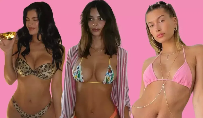 Dünya ulduzlarından bikinidə paylaşımlar