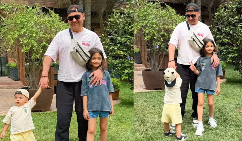 İlkin övladları ilə…