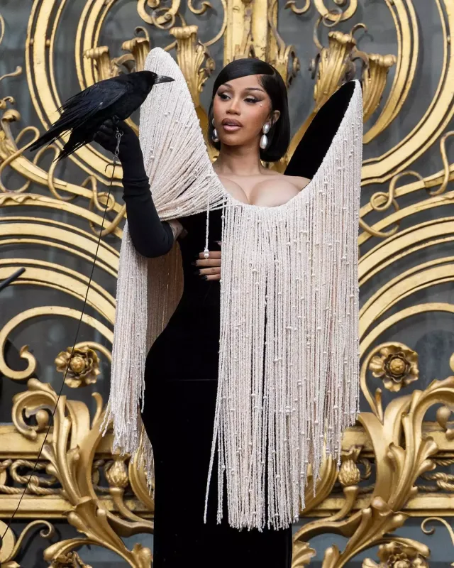 Dəfiləyə qarğa ilə getdi