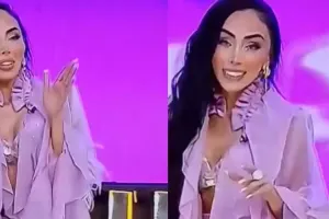 Nanə geyimi ilə diqqət çəkdi