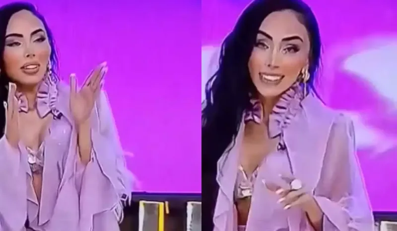 Nanə geyimi ilə diqqət çəkdi