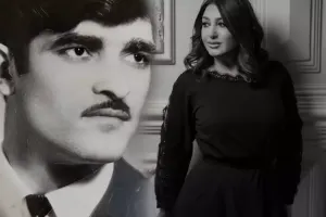 Dilarə Əliyevadan mərhum atası ilə paylaşım