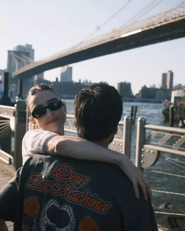 Serkanla Özge uzun müddət sonra…