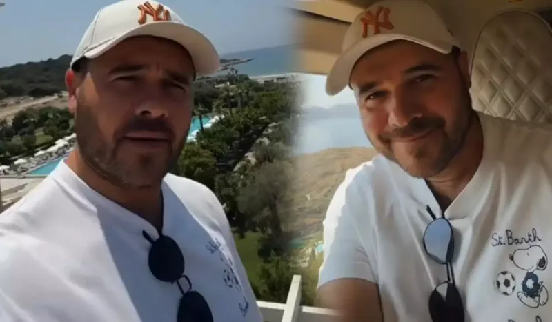 Emin Türkiyədəki vertolyot gəzintisini paylaşdı