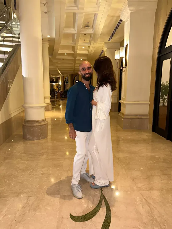 Əlixan Rəcəbovdan xanımı ilə paylaşım