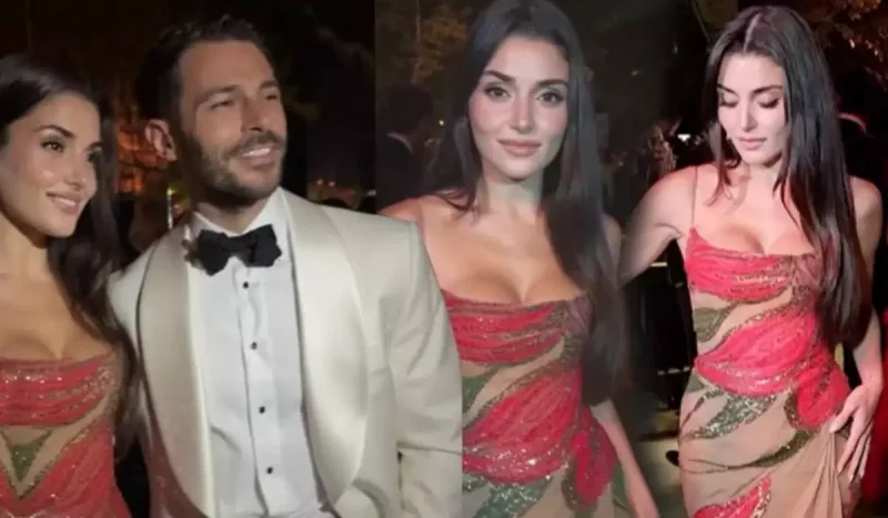 Hande sevgilisi ilə Livanda toyda