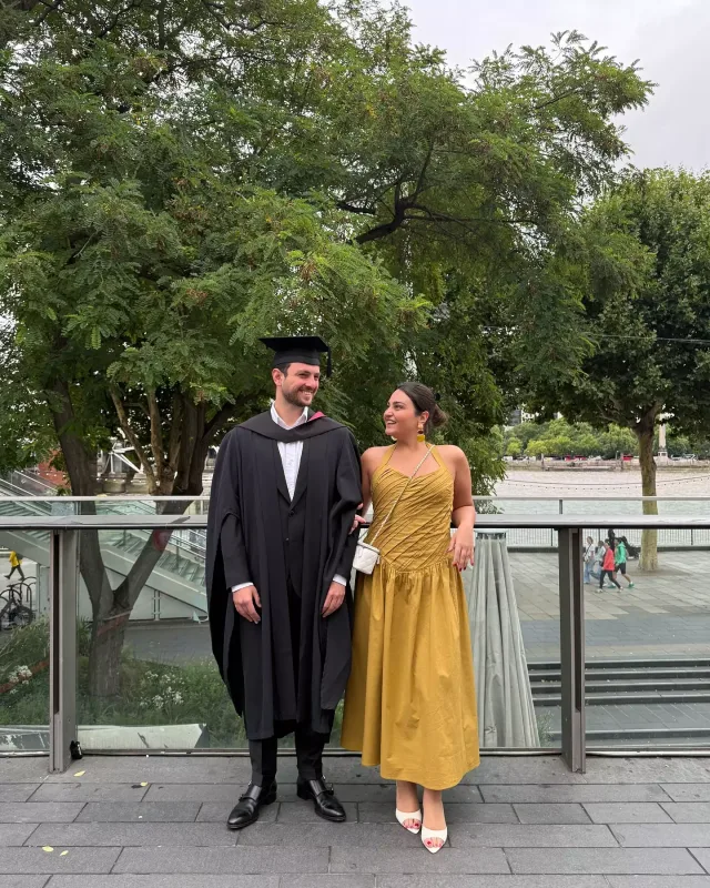 Sibel Canın oğlu məzun oldu