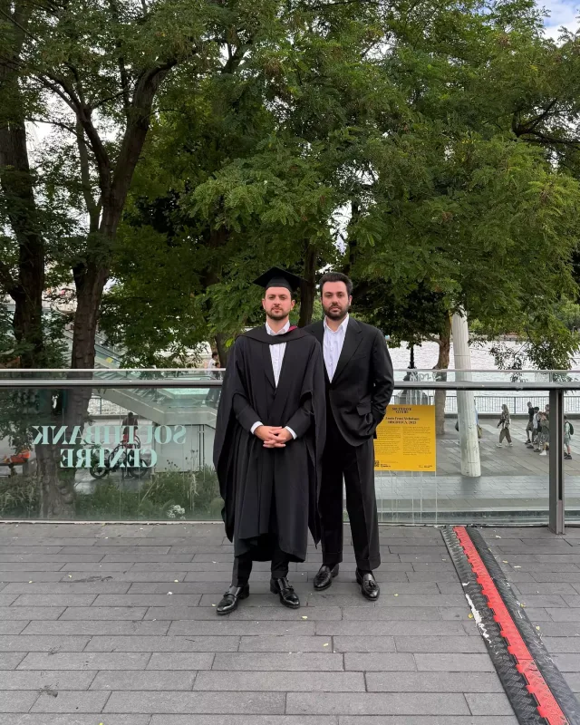 Sibel Canın oğlu məzun oldu