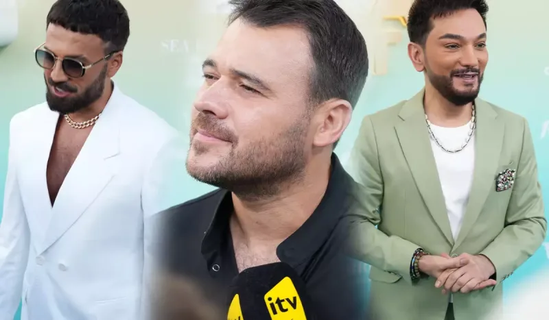 Kişi ulduzlarımızın firuzəyi xalı tərzi