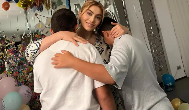 Ruhi Əliyevadan övladları ilə bağlı paylaşım