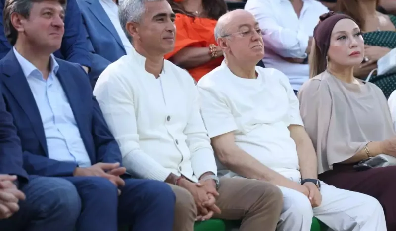 Yüksəkvəzifəli şəxslər festivalda - Fotolar