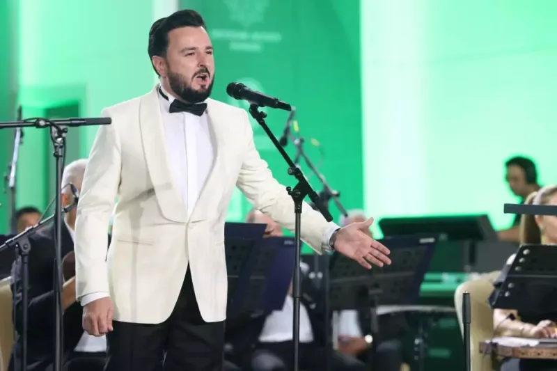 Yüksəkvəzifəli şəxslər festivalda - Fotolar