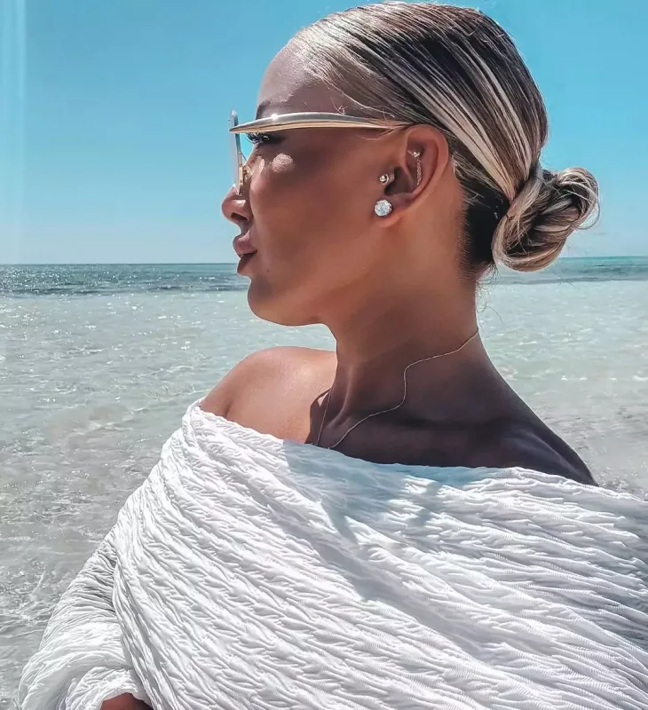 Günayın sahil fotosessiyası