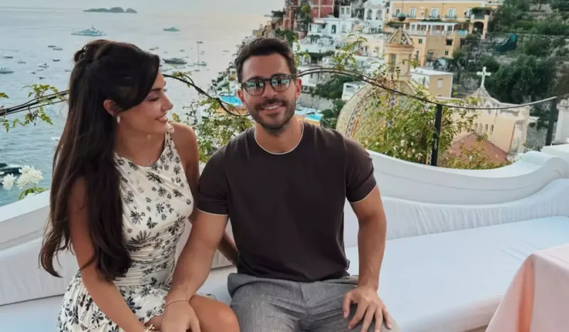 Hande sevgilisi ilə İtaliyada