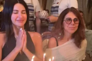 Nəsrin ad gününü Bakıda qeyd etdi