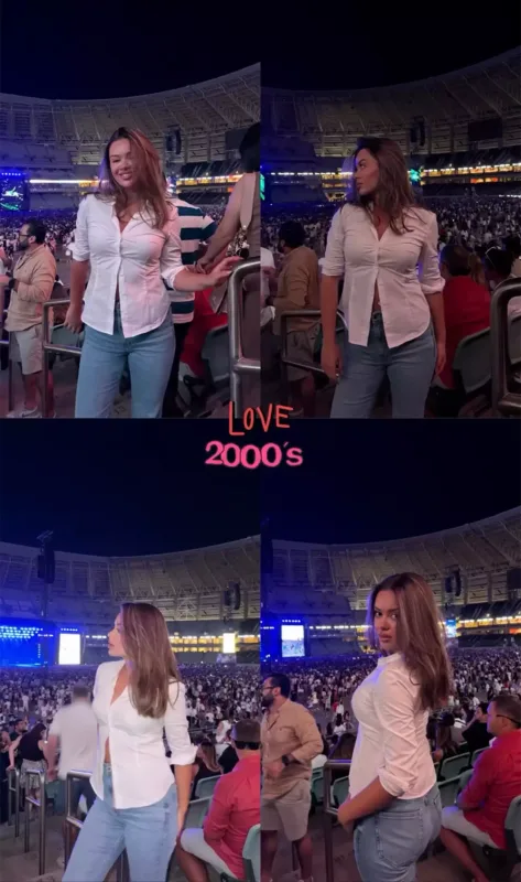 Konsertə kim, nə geyindi?