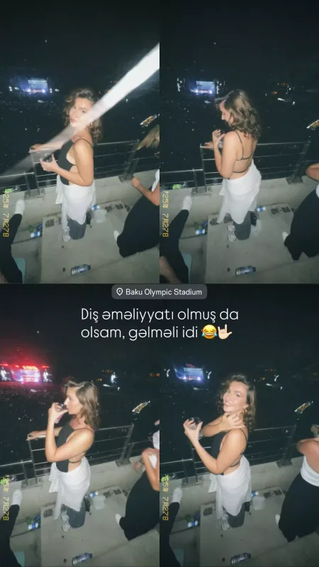 Konsertə kim, nə geyindi?