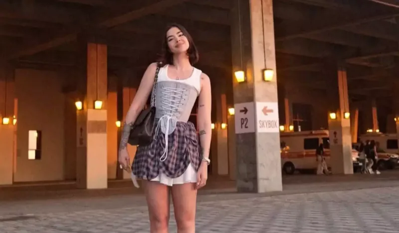 Məşhur türk influenserin Bakı paylaşımı