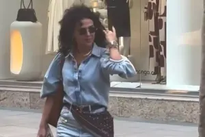 Günel küçədə belə görüntüləndi