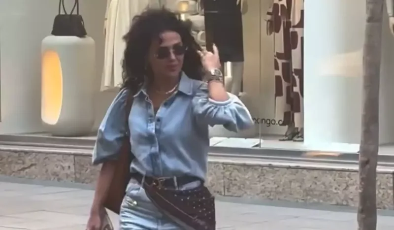 Günel küçədə belə görüntüləndi