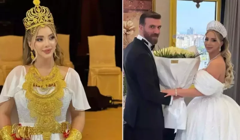 Toyunda taxılan qızılları özü alıbmış