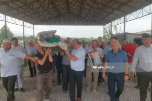 Vidadi Babanlı dəfn olundu - Foto