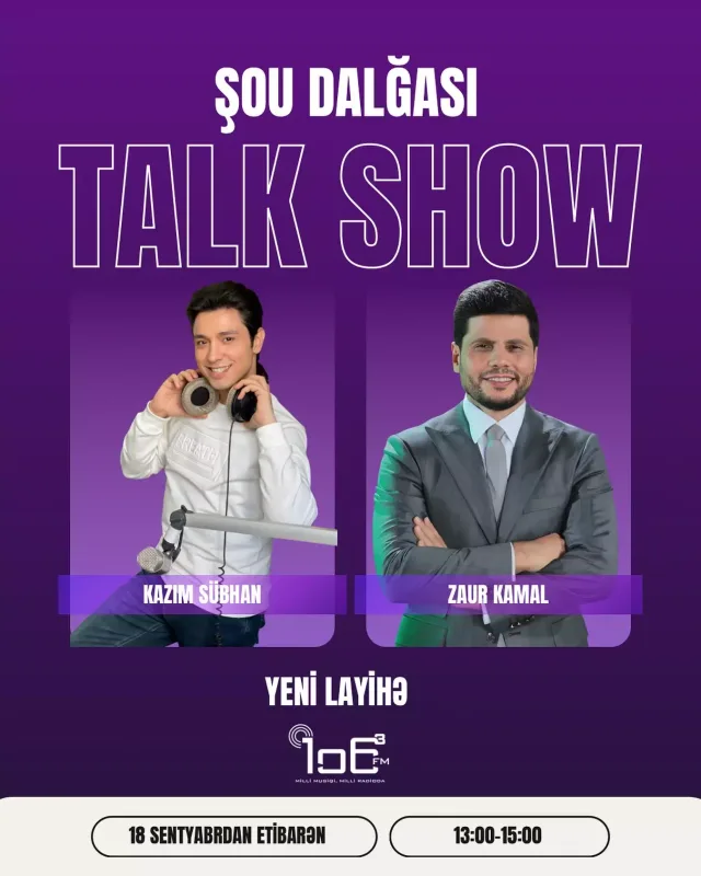 Kazımla Zaur Kamal eyni verilişdə!