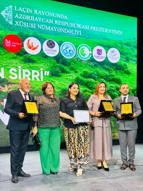 Nərmin Laçında təltif olundu