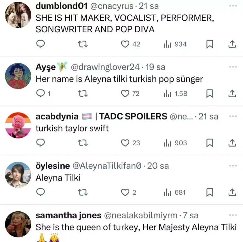 Aleyna Tilkidən qlobal uğur!
