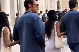 Romada əl-ələ görüntüləndilər