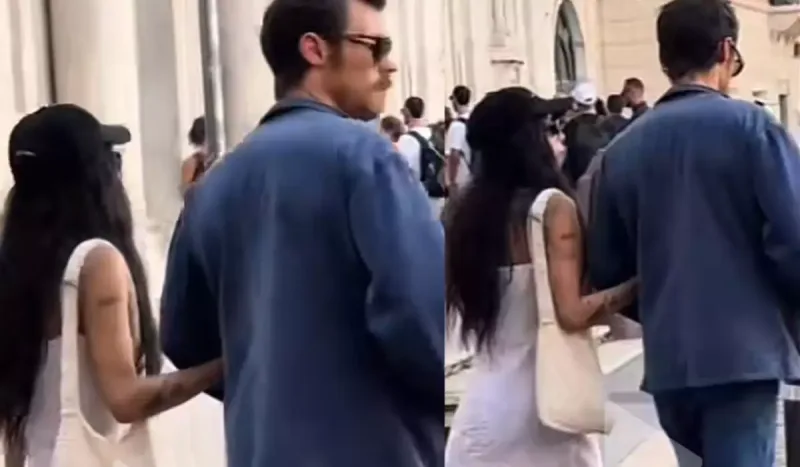 Romada əl-ələ görüntüləndilər